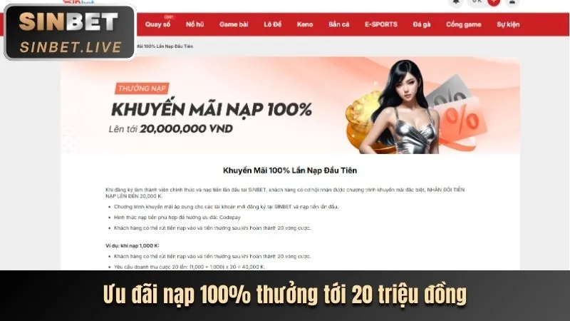 Thưởng Chào Mừng Thành Viên Mới 55win55